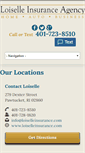 Mobile Screenshot of loiselleinsurance.com